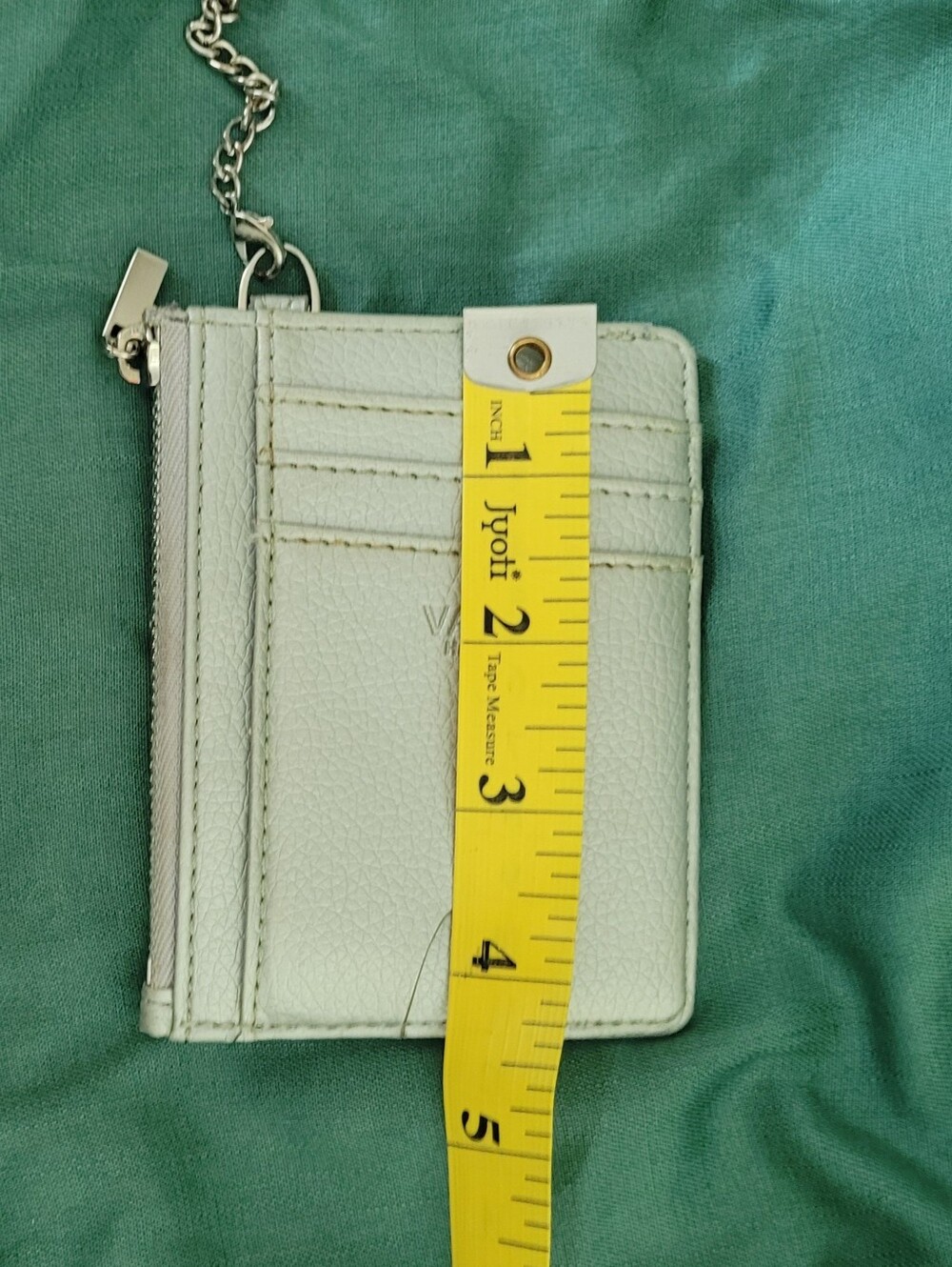 Book Themed White Thin Small Minimalist Wallet - Picture 3 of 5